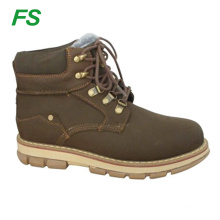Nubuck leather for safety work boots